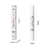 Lakerain Stylo Eyeliner Intégré à Tampon Cœur, Double Embout, pour un Traçage Précis en une Seule Mouvement