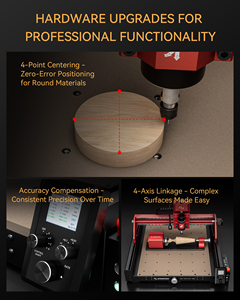 ATOMSTACK Pro Wood Router Laser Engraving <b>Machine</b> to Mark Plastic 3D Materials for Cutter ATOMSTACK CNC Laser Engraver New Pr - Product Image 5