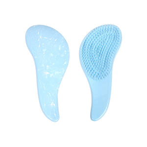 Cepillos Redondos para Masaje del Cuero Cabelludo con Patrón de Mármol de Alta Calidad BLISSLIFE, Cepillo para Desenredar el Cabello de Plástico Electrochapado - Product Image 6