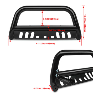 3 "Bull Bar Bumper Grille Guard pour Chevy Tahoe 07-18 GMC Yukon Cadillac Front - Product Image 2