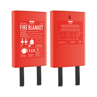 Couverture ignifuge de sécurité à domicile Équipement de lutte contre l'incendie d'urgence et accessoire pour la cuisine