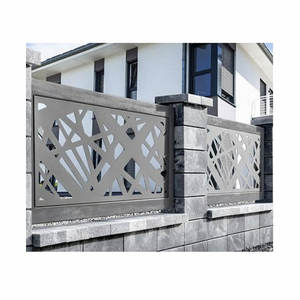 Valla De Panel De Metal Con Corte Laser Personalizado Barandas Metalicas Para Balcones - Product Image 3