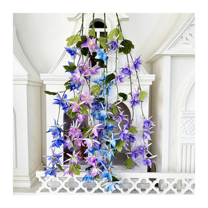 Fleurs artificielles Meiyu Craft, bouquet d'orchidées en soie, décoration de mariage, décoration intérieure, ornement multicolore 1326527568 - Product Image 3