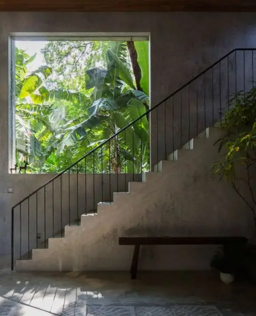आधुनिक थोक धातु काले घर सीढ़ी रेलिंग ग्रिल डिजाइन