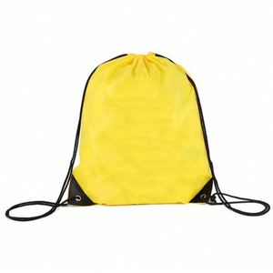 Custom Logo Polyester <b>Waterproof</b> Shoulder Pull Rope <b>Bag</b> Design Custom Fitness Pull Rope Promotional <b>Drawstring</b> Sportpacks - Product Image 6
