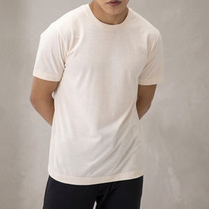 Nouvelle Collection T-shirt Homme Oversize en Coton Polaire avec Impression Personnalisée Sérigraphie et Logo Numérique, Vêtement de Sport d'Extérieur Respirant et Séchage Rapide - Product Image 3