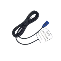 Antenne GPS Fakra C active, antenne réceptrice GPS pour la navigation automobile, 1575,42 MHz, 28 dB, antenne GPS pour véhicule pour GPS/GLONASS/Beidou