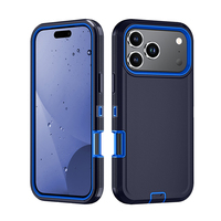 Coque de protection épaisse pour iPhone 18 Pro Max, couleur tendance, MOQ 500, compatible avec iPhone 18 Pro Max, 17 Air, 16, 15, coque de refroidissement.
