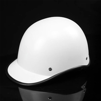 Casque de vélo visage ouvert Vintage moto demi-coque casque hommes et femmes cyclomoteur Scooter casquette casques pour adultes
