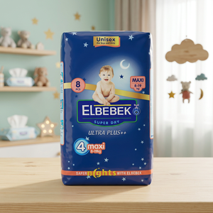 Pañales Desechables para Bebé ELBEBEK con Tela No Tejida, Núcleo Super Absorbente, Estructura Suave, Transpirable y Protección Contra Fugas - Product Image 2