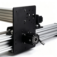 Kit mécanique de routeur CNC 4 axes 1220x2000mm, cadre à entraînement par vis WorkAnt uniquement pour la gravure sur bois DIY