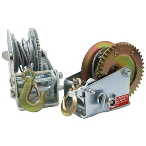 Verricello Manuale a Cavo da 1200 libbre, Verricello a Mano con Fune Metallica per Traino, Ideale per Imbarcazioni - Offerta Speciale - Product Image 4