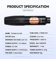 Wenshen Low Vibration Permanente Make-up Machine voor Precisie Pigmentimplantatie
