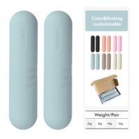 Ensemble d'haltères en silicone personnalisables 1/1,2/2/2,5 kg, poids portables pour femmes