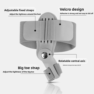 Séparateur d'orteils transfrontalier pour <span class=keywords><strong>hallux</strong></span> <span class=keywords><strong>valgus</strong></span> avec métal renforcé, taille unique, garantie à vie - Product Image 5