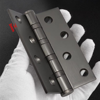 Vente directe d'usine Top qualité en acier inoxydable 304 S trous incurvés charnière bout à bout charnières plates de porte à pivot affleurant régulier