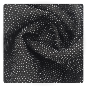 Chất Lượng Cao 100% <span class=keywords><strong>Polyester</strong></span> Dệt <span class=keywords><strong>Pes</strong></span> Dot Keo Interlining Thoáng Khí Và Thoải Mái Vải May Mặc Cho Cô Gái Thời Trang - Product Image 1