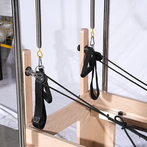 Wavar Reformer multifonctionnel en bois d'érable de haute qualité pour la pratique du yoga et de la gym W03578 - Product Image 4