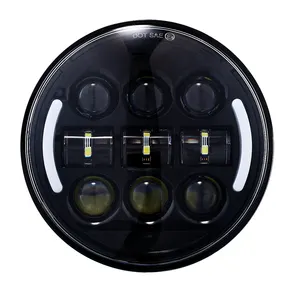 Morsun pièces D'<span class=keywords><strong>auto</strong></span> 5.75 pouces A MENÉ Des Phares pour Indian <span class=keywords><strong>Scout</strong></span> phares pour phare de moto avec DRL - Product Image 1