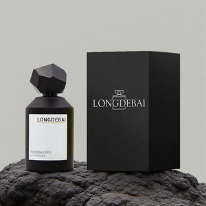 Custom High-end Matte Black Round Perfume <b>Bottles</b> 30ml 50ml 100ml <b>Empty</b> Glass Screen Printed Pump Sprayer and Square Boxes - Product Image 1