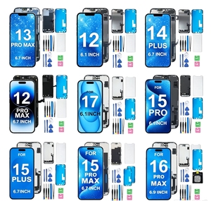 หน้าจอ OLED สำหรับเปลี่ย<span class=keywords><strong>น</strong></span> <span class=keywords><strong>iPhone</strong></span> 12 13 <span class=keywords><strong>14</strong></span> 15 16 17 ซีรีส์ <span class=keywords><strong>Pro</strong></span> Plus <span class=keywords><strong>Pro</strong></span> Max 16E 17E  หน้าจอสัมผัสเลื่อนได้อย่างราบรื่<span class=keywords><strong>น</strong></span> - Product Image 1