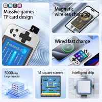 Console de jeu portable rétro L9, prend en charge les cartes TF 64G, MP3, MP4, images et livres électroniques, avec batterie externe 5000mAh, 10 émulateurs, lecteur de jeux, cadeau