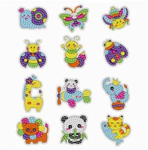 Autocollants décoratifs 5D robot DIY style dessin animé pour enfants, autocollants pour réfrigérateur - Product Image 5
