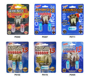 EN Stock Tarjeta de papel de Venta caliente con tapas Rhino Packaging para el embalaje de tabletas de píldora - Product Image 2