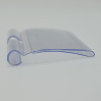 Porte-étiquette Flip Data Strip avec SuperGrip pour crochet T-Scan, longueur 2"