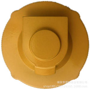 Couvre-réservoir de carburant LiuGong, rayon de 66 mm, avec clés, pour excavatrice - Product Image 2