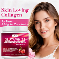 Complément de collagène blanchissant pour la peau à base de L-glutathion et de vitamine C en poudre, fourni par une usine de marque privée, pour adultes, pour le soin de la peau
