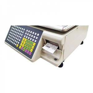ميزان رقمي لحساب الأسعار موازين وزن وطباعة ملصقات الباركود الإلكتروني موازين - Product Image 3
