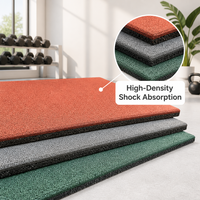 Tapis de jeu extérieur en caoutchouc SBR antidérapant, absorption des chocs, revêtement de sol de sécurité extérieur pour parc pour enfants, maternelle