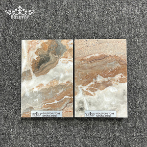 OEM/ODM - Losas Grandes de Mármol Natural Pulido de Estilo Moderno y Lujoso Arabescato Orobico Rosso Rojo Claro para Uso en Villas - Product Image 2