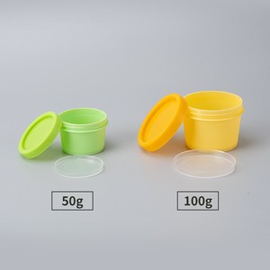 Botella de crema facial de plástico vacía de 50ml y 50g para el cuidado personal, sal de baño, almacenamiento cosmético, tarro para exfoliación corporal, contenedor facial - Product Image 4