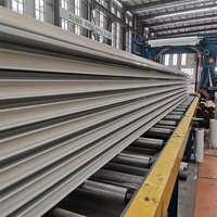 Panneau sandwich en polyuréthane PU pour toiture en aluminium ignifuge, écologique, résistant à l'eau, isolé, pour plafond et mur