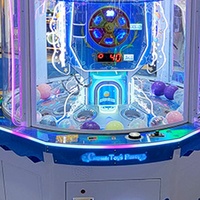 Machine de jeu d'arcade à capsules JiaXin Source Factory avec service SEO gratuit, pour 4 joueurs, en métal, version anglaise