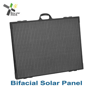 Meilleur <span class=keywords><strong>prix</strong></span> pour panneau solaire portable bifacial 100w 200w 400watt, panneau solaire pliable XT30 XT60 pour <span class=keywords><strong>Ecoflow</strong></span> Bluetti Power Station - Product Image 1
