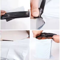 Fabrication bon marché recyclable sacs d'expédition express de courrier d'emballage de vêtements en poly sacs d'expédition en plastique personnalisés auto-adhésifs