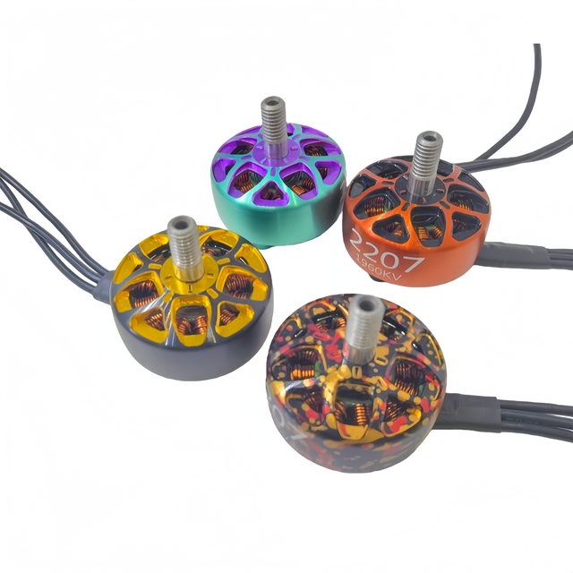 2207 Brushless Motor 1750KV High Torque EVA & Metal FPV Racing Drone Quadcopter Multirotor Accessories