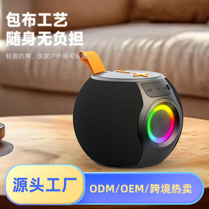 Portable Bluetooth <b>Speaker</b> With RGB Light Rechargeable Battery Outdoor Wireless TWS Compact Design - Product Image 2