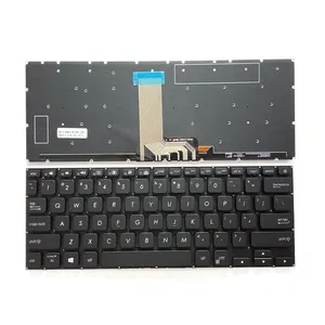 US English Virtual Keyboard for ASUS X412 A412 Laptop with Palm Rest and USB 3.0 Interface New Laptop Keyboard Standard