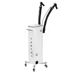 เครื่องอบไอน้ำผมมืออาชีพ สแตนเลสสตีล พร้อมโอโซน ไมโครมิสต์ และไฟ LED สำหรับร้านเสริมสวย - Product Image 1