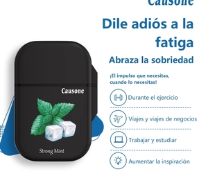 Inhalador nasal de doble orificio que alivia la nariz, refrescante y calmante, con menta, marca propia. - Product Image 6