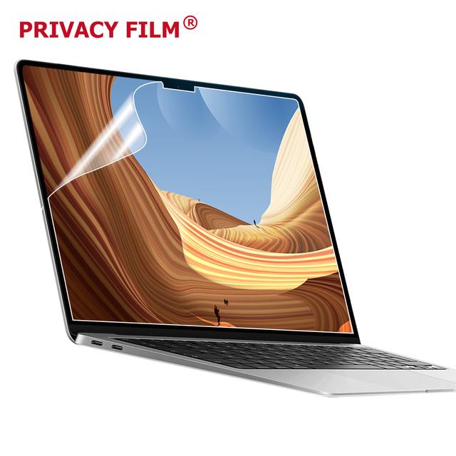 High Pixel Anti Bacterial Transparent PET Laptop Screen Protector Anti Scratch Protective Film for Macbook Air 13.6inch