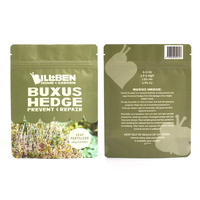Kemasan Ziplock Anti Lembab Desain Kustom Cetak untuk Pupuk, Bunga, Biji Sayuran, Paket Biodegradable PLA, Makanan Hewan Peliharaan, Permen Karet