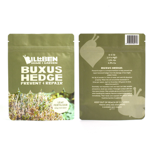 Conception personnalisée imprimé Ziplock <span class=keywords><strong>engrais</strong></span> fleurs légumes graines paquets biodégradable PLA emballage en plastique Stand up Pouch - Product Image 2