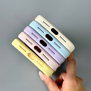เคสโทรศัพท์ซิลิโคนเหลว S100 แบบแม่เหล็ก พร้อมฟิล์มเลนส์หน้าต่างขนาดใหญ่ สำหรับ iPhone 12 13 14 15 16 17 18 Pro Max - Product Image 3