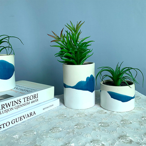 نمط طبيعي ديكور المنزل الخزف سطح المكتب وعاء زهور أكثر شعبية في أوروبا - Product Image 2