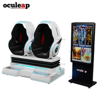 Personnalisation de théâtres 3D 5D, Nouveau jeu d'arcade VR 2027, Aire de jeux intérieure de réalité virtuelle, Simulateur de montagnes russes, Machine de jeu 9D